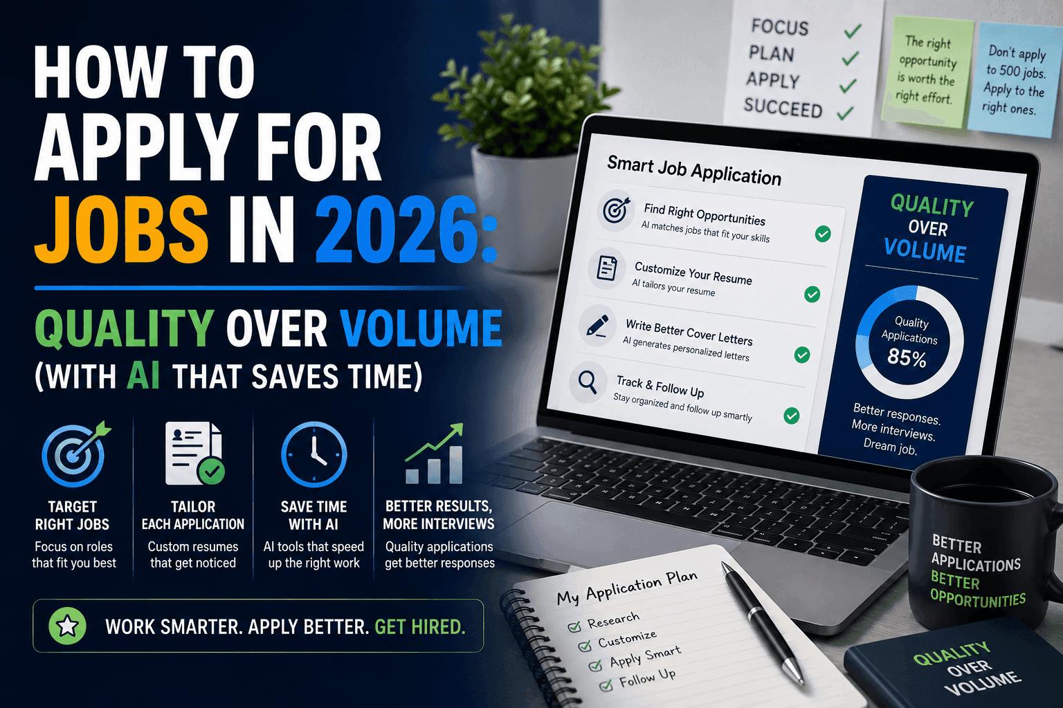 How to Apply for Jobs in 2026: Quality Over Volume (With AI That Saves Time)